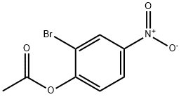 Phenol, 2-broMo-4-nitro-, 1-acetate Structure