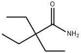 2,2-diethylbutanamide Structure