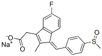 化合物 SULINDAC SODIUM, 63804-15-9, 结构式