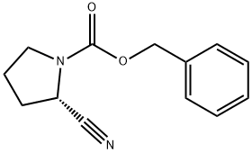 (S)-1-N-苄氧羰基-2-氰基吡咯烷, 63808-36-6, 结构式
