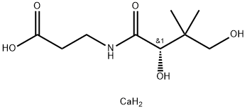 l-Calcium pantothenate Structure