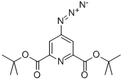 Di-tert.-butyl 4-azido-2,6-pyridinedicarboxylate Structure