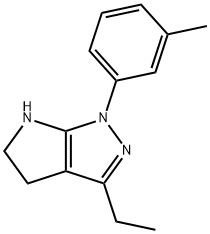 Pyrrolo[2,3-c]pyrazole, 3-ethyl-1,4,5,6-tetrahydro-1-(3-methylphenyl)- (9CI)|