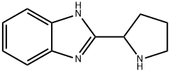 1H-Benzimidazole,2-(2-pyrrolidinyl)-(9CI) Structure