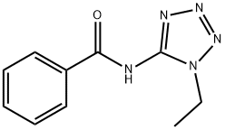 Benzamide, N-(1-ethyl-1H-tetrazol-5-yl)- (9CI) Structure