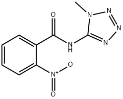 Benzamide, N-(1-methyl-1H-tetrazol-5-yl)-2-nitro- (9CI) Structure