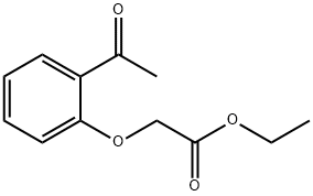 ethyl 2-(2-acetylphenoxy)acetate Structure