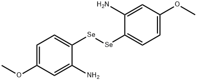2,2'-diselenobis[5-methoxyaniline] Structure