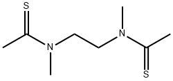 Ethanethioamide,  N,N-1,2-ethanediylbis[N-methyl- Structure