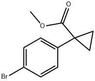 1-(4-溴苯基)环丙烷羧酸甲酯, 638220-35-6, 结构式