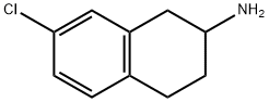 7-Chloro-1,2,3,4-tetrahydronaphthalen-2-amine Structure