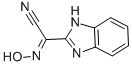 1H-Benzimidazole-2-acetonitrile,alpha-(hydroxyimino)-(9CI) Structure