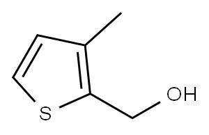 (3-甲基噻吩-2-基)甲醇,63826-56-2,结构式
