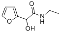 2(N-ETHYLCARBAMOYLHYDROXYMETHYL)FURAN Struktur