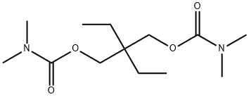 2,2-Diethyl-1,3-propanediol 1,3-bis(N,N-dimethylcarbamate) Struktur