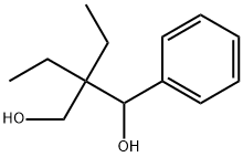1-Phenyl-2,2-diethyl-1,3-propanediol Struktur