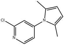 1-(2-chloropyridin-4-yl)-2,5-dimethyl-1H-pyrrole Structure