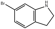 6-ブロモインドリン 臭化物 化学構造式