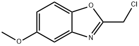 2-(氯甲基)-5-甲氧基苯并[D]恶唑, 63842-21-7, 结构式