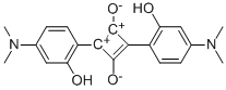 1 3-BIS(4-(DIMETHYLAMINO)-2-HYDROXYPHEN& Struktur