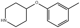 4-(3-METHYLPHENOXY)PIPERIDINE Structure
