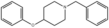1-benzyl-4-phenoxypiperidine Struktur