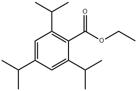 2,4,6-トリイソプロピル安息香酸エチル 化学構造式