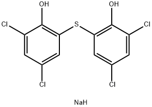 2,2'-THIOBIS(4,6-DICHLOROPHENOL) DISODIUM SALT Structure