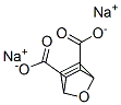 (内,内)-7-氧杂二环[2.2.1]庚-5-烯-2,3-二羧酸二钠, 6385-60-0, 结构式