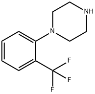 1-[2-(トリフルオロメチル)フェニル]ピペラジン 化学構造式