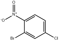 2-ブロモ-4-クロロ-1-ニトロベンゼン 化学構造式