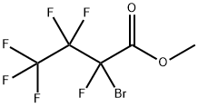 Methyl 2,3,3,4,4,4-hexafluoro-2-bromobutyrate Structure