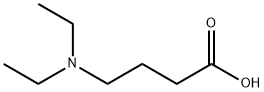 4-(ジエチルアミノ)酪酸 化学構造式