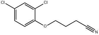 4-(2,4-DICHLOROPHENOXY)BUTYRONITRILE, 63867-25-4, 结构式