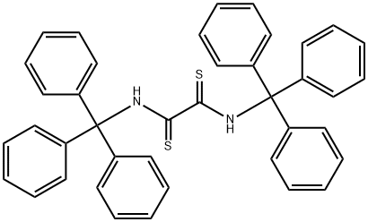 N,N'-Di(trityl)ethanebisthioamide Struktur