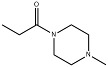 Piperazine, 1-methyl-4-(1-oxopropyl)- (9CI) Struktur