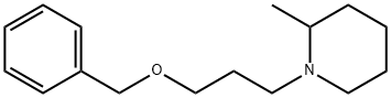 1-(3-Benzyloxypropyl)-2-methylpiperidine Struktur