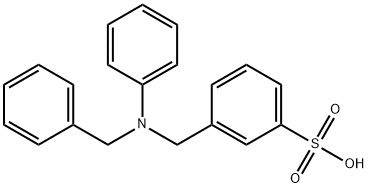 N-benzyl-N-3'-sulfobenzylaniline Structure