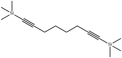 Silane, 1,7-octadiyne-1,8-diylbis[trimethyl- Struktur
