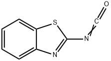 苯并噻唑-2-基异氰酸酯, 63876-61-9, 结构式