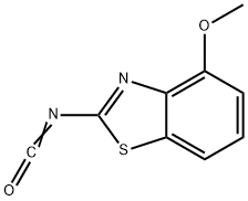 Benzothiazole, 2-isocyanato-4-methoxy- (9CI) Struktur