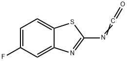Benzothiazole, 5-fluoro-2-isocyanato- (9CI) 结构式