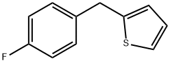 2-(4-FLUOROBENZYL)THIOPHENE Struktur