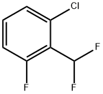 5-CHLORO-2-FLUORO-1-(DIFLUOROMETHYL)BENZENE Structure