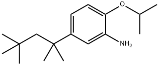2-isopropoxy-5-(1,1,3,3-tetramethylbutyl)aniline Structure