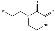 2,3-Piperazinedione,1-(2-hydroxyethyl)-(6CI,7CI,9CI) Struktur