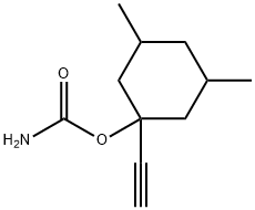 Cyclohexanol,1-ethynyl-3,5-dimethyl,carbamate(9CI) 结构式
