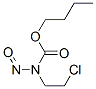 N-(2-Chloroethyl)-N-nitrosocarbamic acid butyl ester Struktur