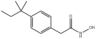 (p-tert-Pentylphenyl)acetohydroxamic acid Structure