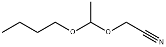 2-(1-Butoxyethoxy)acetonitrile 结构式